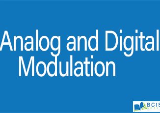Analog and Digital Modulation || Data Communication || Bcis Notes