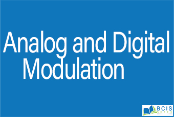 Analog and Digital Modulation || Data Communication || Bcis Notes