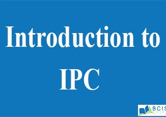 Introduction to IPC || Inter-Process Communication and Synchronization || Bcis Notes