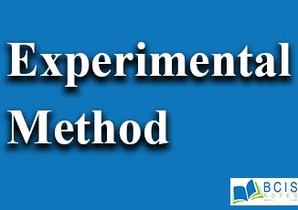 Experimental method || Introduction to Psychology || Bcis Notes