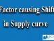 Factor causing Shift in Supply Curve || Theory of Consumer Behavior || Bcis Notes
