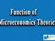 Function of Microeconomics Theory || Introduction to Microeconomics || Bcis Notes