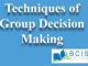 Techniques Of Group Decision Making || Managerial Decision Making || Bcis Notes