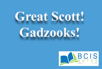 Four Levels of Great Scott! Gadzooks! || Television || Bcis Notes