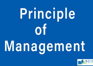 Principles of Management || Introduction of Management || Bcis Notes