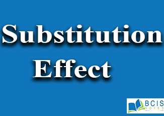 Substitution Effect || Theory of Consumer Behavior || Bcis Notes