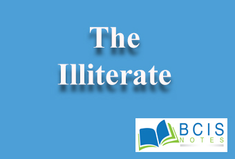 Four Levels The Illiterate || Education || Bcis Notes