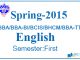 Pokhara University || Spring,2015 || English || BBA/BBA-BI/BCIS/BHCM