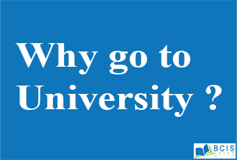 Four levels of Why go to University ?|| Education || Bcis Notes