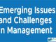Emerging Issues and Challenges in Management || The Nature of Management |