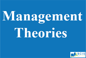 Management Theories Nature of Management || Bcis Notes