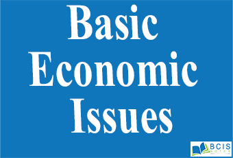 Basic Economic Issues || Introduction to microeconomics || Bcis Notes
