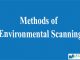 Methods of Environmental Scanning || Planning and Decision Making || Bcis notes