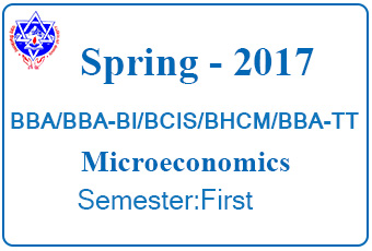 Pokhara University || Spring 2017 || Introductory Microeconomics