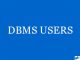 DBMS Users