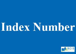 Index Number || Data Analysis and Modeling || Bcis Notes