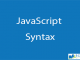 JavaScript Syntax || Client Side Scripting || BCIS Notes