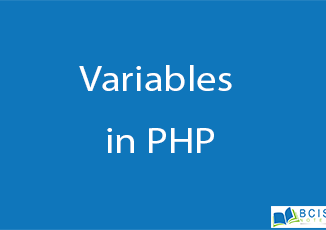 Variables in PHP || Server Side Scripting || BCIS Notes