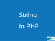 String in PHP || Server Side Scripting || BCIS Notes