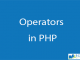 Operators in PHP || Server Side Scripting || BCIS Notes