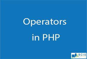 Operators in PHP || Server Side Scripting || BCIS Notes