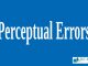 Perceptual errors