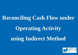 Reconciling Cash Flow under Operating Activity using Indirect Method || Preparation of Financial Statements
