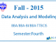 Data Analysis and Modeling || Fall, 2015 || Pokhara University || BBA/BBA-BI/BCIS/BBA-TT