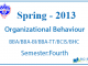 Fundamental of Organizational Behaviour,BBA/BBA-BI/BBA-TT/BCIS/BHC