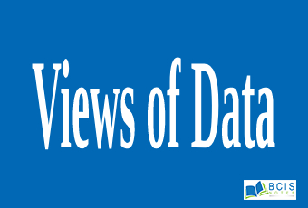 Views of Data