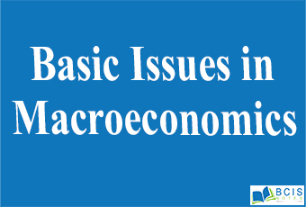 Basic Issues in Macroeconomics || Nature and Scope of Macroeconomics || Bcis Notes