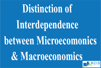 Distinction and Interdependence Between Microeconomics and Macroeconomics || Nature and Scope of Macroeconomics || Bcis Notes