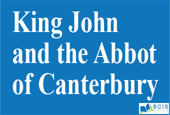 Four levels of King John and the Abbot of Canterbury || Humor and Satire || Bcis Notes