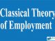 Classical Theory of Employment || Theories of Employment || Bcis Notes