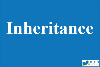 Inheritance || Inheritance, Interfaces and Packages || Bcis Notes
