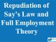 Repudiation of Say's Law and Full Employment Theory || Principle of Effective Demand || Bcis Notes