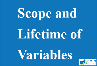 Scope and Lifetime of Variables || Java Programming Basics || Bcis Notes