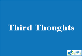 Third Thoughts