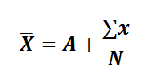 Short-cut Method for Arithmetic Mean
