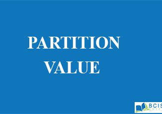 Partition Values || Measures of Central Tendency || Bcis Notes