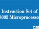 Instruction Set of 8085 Microprocessor || Intel 8085 Microprocessor Architecture and Programming || Bcis Notes