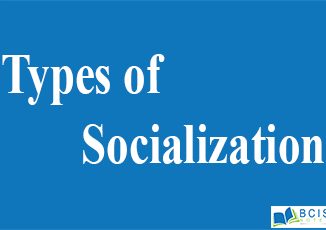 Types of Socialization || The foundations of society || Bcis Notes