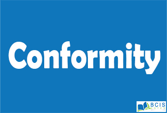 Conformity || The foundations of society || Bcis Notes