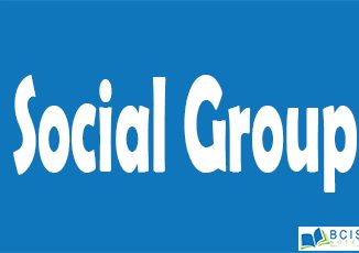 Social Group || The foundations of society || Bcis Notes