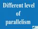 Different level of parallelism || Advanced Topics || Bcis Notes