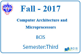 Computer Architecture and Microprocessors1