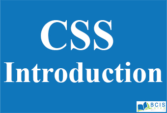 CSS Introduction || Bcis Notes - Bcis Notes